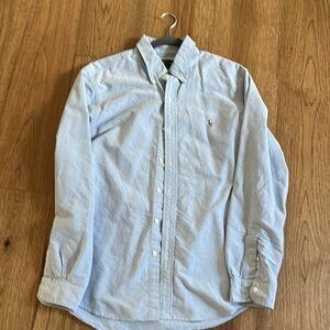 Ralph Lauren Men's Sky Blue Casual Button-Down Shirt